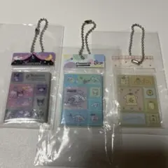 サンリオキャラクターズ　タイルシール ミニチュアチャーム　クロミシナモンプリン