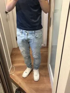 hollister スキニー W32 ライトブルー drip swagのサムネイル