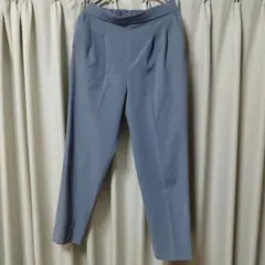 GLOBAL WORK　うつくシルエット　テーパードパンツ　ブルー