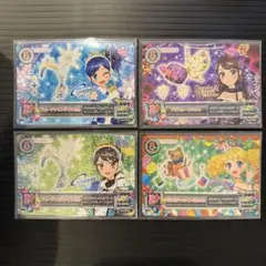 アイカツカード　2014年第３弾 キャンペーンレア アクセサリー４枚セット