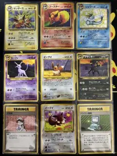 【旧裏】ブイズとトレーナーカードセット