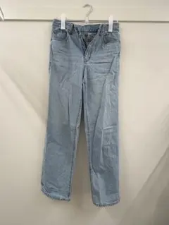 GU ハイライズストレートジーンズ[24年商品] BLUE M