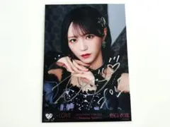 イコラブ 野口衣織 アリーナツアー2025衣装 生写真 直筆 ヨリ 黒衣装