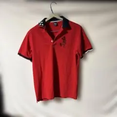Disney ミッキーマウス ポロシャツ M 赤