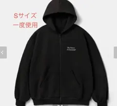 一度着用　ENNOY DOUBLE ZIP HOODIE （BLACK）Sサイズ