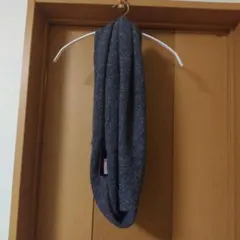 グレー スヌード ウール混