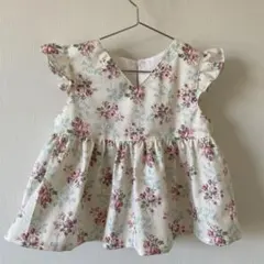 花柄チュニックV100