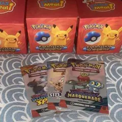 ポケモン(ブラインドボックス＋ブースターパック)3個 海外限定 ジョリビー