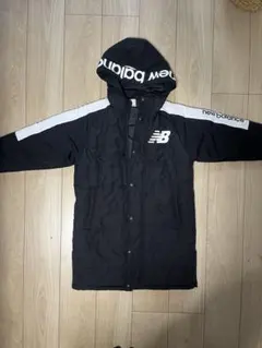ニューバランス ベンチコート 130 ブラック キッズ ロングコート