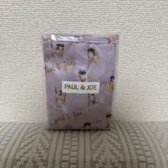 PAUL & JOE エコバッグ 猫柄 パープル