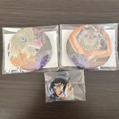 鬼滅の刃　原作　缶バッジ　嘴平伊之助