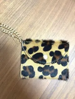 【新品】スピック＆スパン別注MILOSハラコレザーカードケース