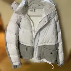 sacai × Nike サカイ ナイキグレー ダウンジャケット Mサイズ