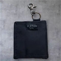 PORTER ポーター コインケース ナイロン 黒 吉田カバン カラビナ付
