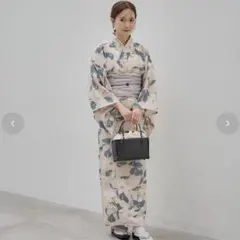しまむら mysa closet 田中里奈さんコラボ セパレート浴衣3点セット