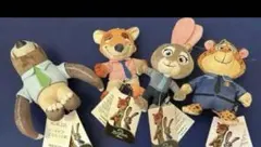 ズートピア2マスコットBC 4種セット