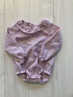 ZARA チェック柄ロンパース 12-18ヶ月