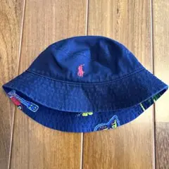 ポロ ラルフローレン リバーシブル バゲットハット 44