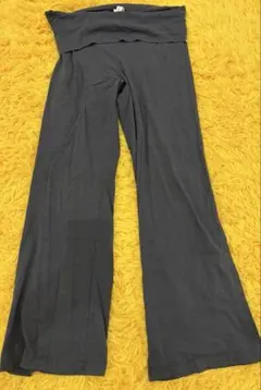 柄パンツ ワイドパンツ