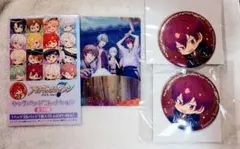 アイドリッシュセブンZOOL 狗丸トウマ8周年ミニキャラ缶バッチ&メタルカード