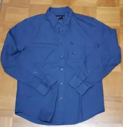 アバクロ　カッターシャツ　ネイビー