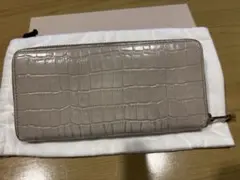 TOPKAPI グレー 長財布 合成皮革