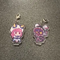 ナンバーワン戦隊ゴジュウジャー アクリルチャーム2個セット ブーケ リボン