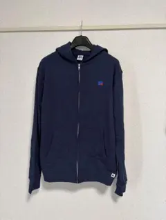 RUSSELL ATHLETIC ネイビー フルジップパーカー XLのサムネイル