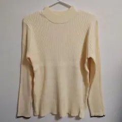 しろ様 専用　モチモチリブパイピングハイネック