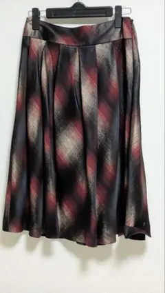 EPOCA☆フレアスカート 黒 赤