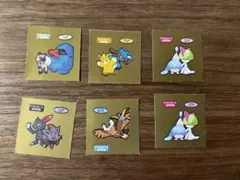 ポケモンパンシール 6種類セット