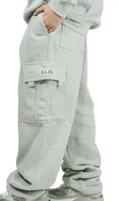 【メルカリ最安値】proclubライトブルー デニムカーゴパンツ 極太 PRO CLUB（プロクラブ） カーゴパンツ ヘビーオンスデニムカーゴパンツ