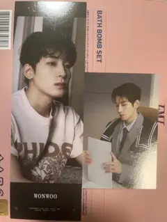 ウォヌ　SEVENTEEN セブチ MERCH FML  4カットトレカ