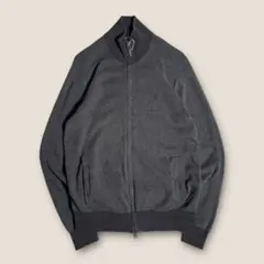 【シンプル】ポロラルフローレン ダブルジップ ピマコットンニットチャコールXS