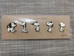 【新品・未開封】スヌーピー スヌーピーミュージアム　ピンバッジ 5個セット