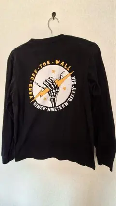 VANS スケルトンハンド ロングスリーブTシャツ