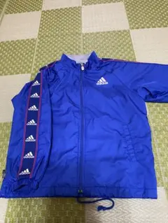 adidas ナイロンジャンバー　ウィンドブレーカー　120