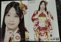 NMB48 卒業 李始燕 ランダム 写真直筆2022 june 現 QWER