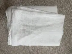 ニトリ コットン100% ガーゼ生地 掛け布団カバー ダブル
