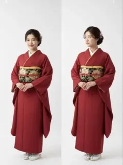 2026年最新】振り袖無地赤の人気アイテム - メルカリ