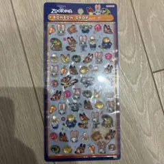 ズートピア　ボンボンドロップシール　mini ディズニー　ボンドロ
