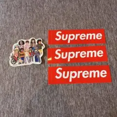 Supreme ボックスロゴ ステッカー 4枚セットのサムネイル