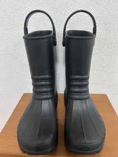 Crocs クロックスネイビー防水ブーツ　長靴 23cm