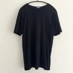 25SS cornier Super140's ウールTシャツ 黒 L - メルカリ