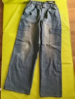 新品未使用（難あり）　デニムパンツ　170cm