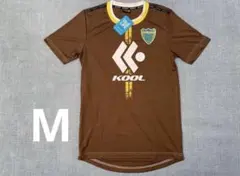 新品タグ付　湘南ベルマーレ フットサル × KOOL 初年度コラボシャツ M 茶のサムネイル