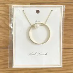 ネックレス / AS KNOW AS パール　ゴールド