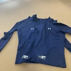 Under Armour ネイビー タートルネック アンダーシャツ 2枚セット