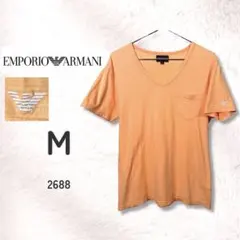 EMPORIO ARMANI エンポリオアルマーニ VネックTシャツ M 日本製