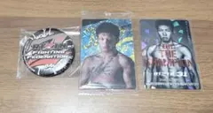 RIZIN 缶バッジ 斉藤裕カードセット